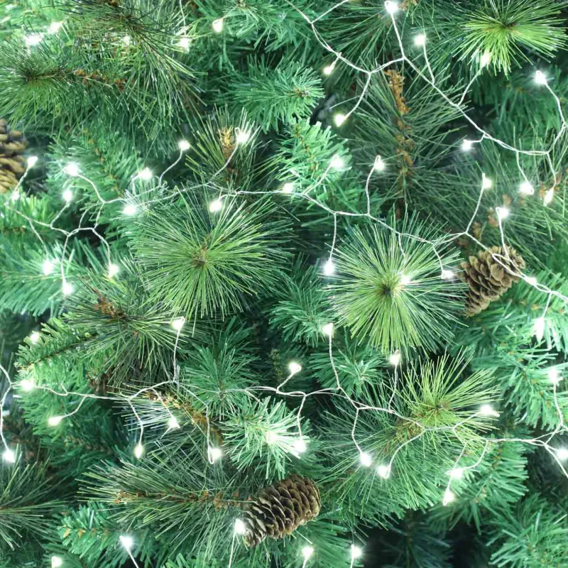 Гирлянда электрическая, 5 м, 300 ламп, 8 режимов, белая, Капли, Christmas, image-1