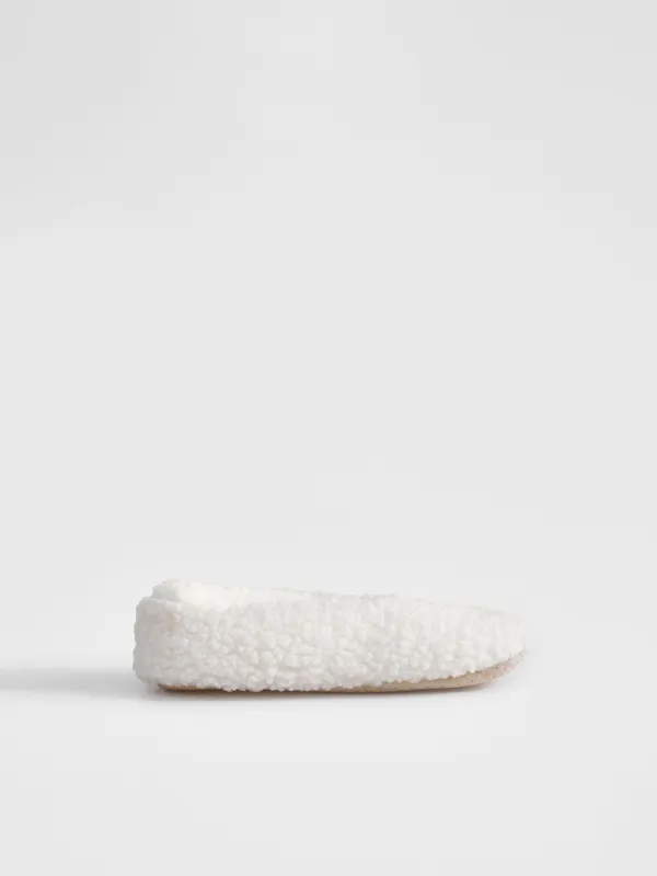 Тапочки-носки женские, искусственный мех/шерпа, Cozy plush, image-0