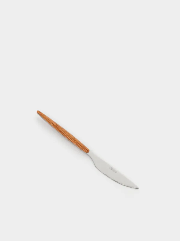 Нож столовый, 2 шт, сталь/пластик, коричневый, Oslo, image-3