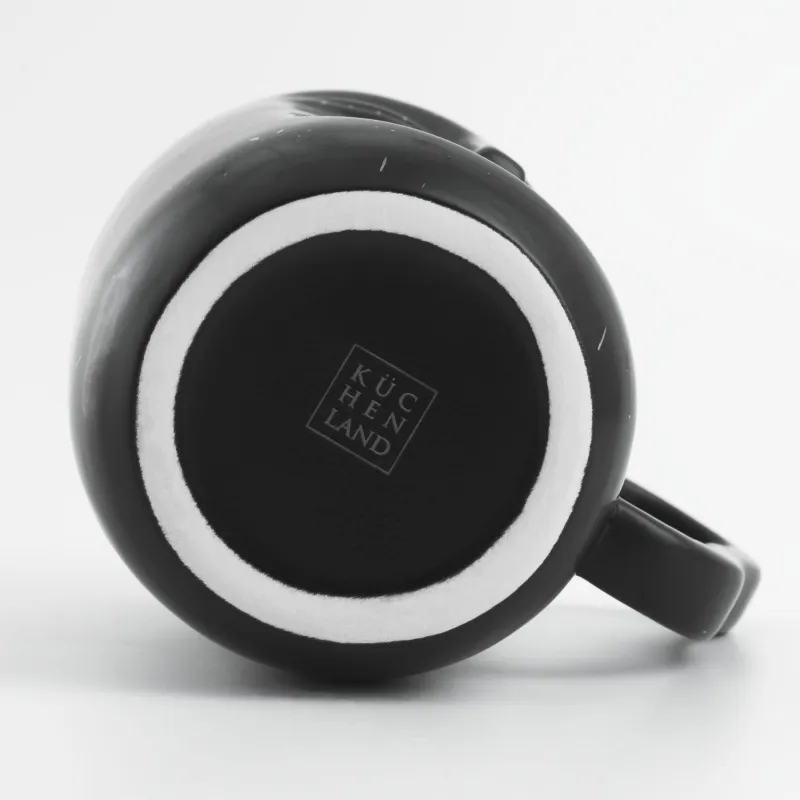 Кружка, 580 мл, в крапинку, Лицо, Face speckled, image-4