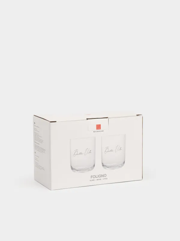 Стакан, 380 мл, 2 шт, Bella Vita, Foligno, image-3