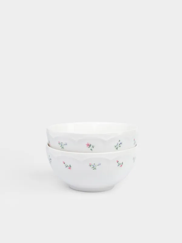 Пиала, 14х7 см, 2 шт, Нежные цветы, El floria, image-0