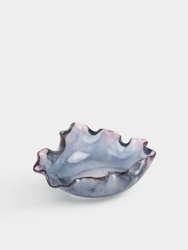 Блюдо декоративное, 33x23 см, Изгибы, Coral, image-0