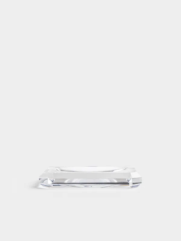Мыльница, 12х8 см, Грани, Shower Crystal Glance, image-1