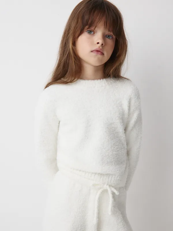 Лонгслив из фактурного трикотажа Aimi, image-2