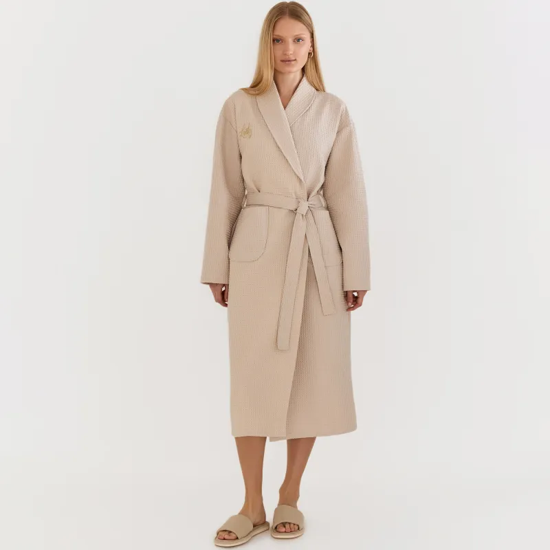 Халат женский, с длинным рукавом, Stefani