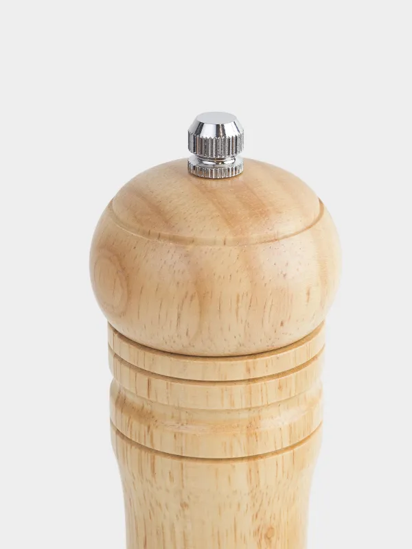 Мельница для специй, 26 см, механическая, дерево/акрил, Розовая соль/3 перца, Seasoning, image-2