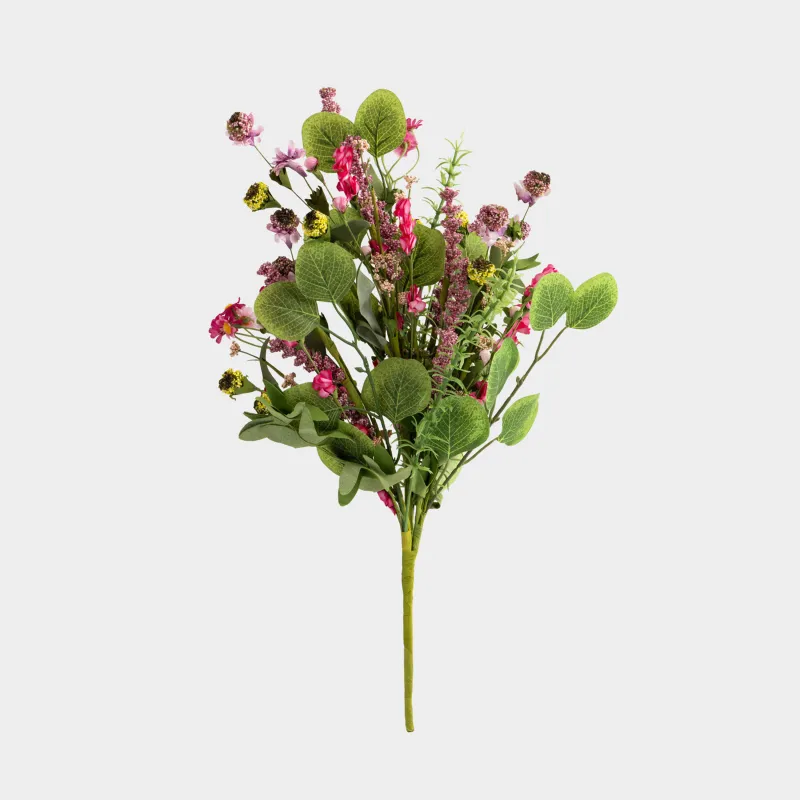 Ветка декоративная, 55 см, пенопласт/полиэстер, Полевые цветы, Flower garden