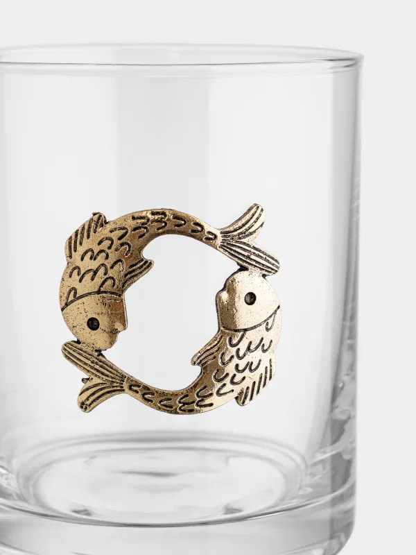 Стакан для виски, 340 мл, Рыбы, Zodiac, image-1