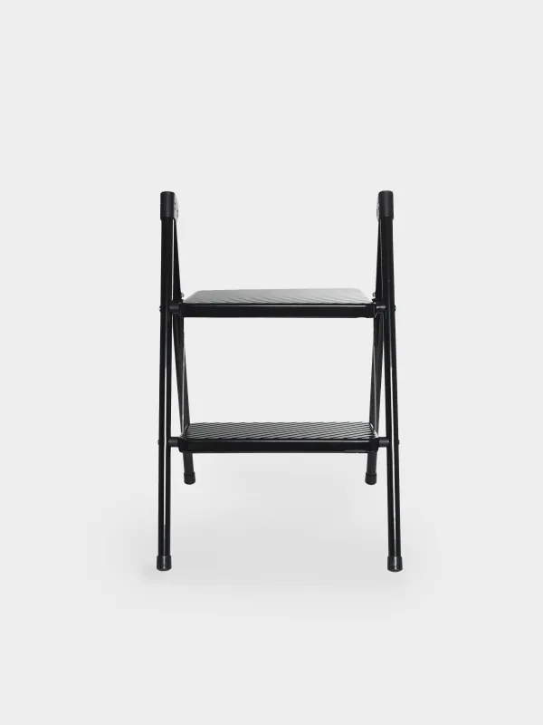Стремянка, 63х47 см, 2 ступеньки, Compact black, image-1