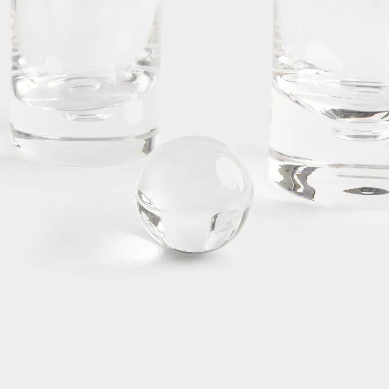 Набор для виски, 2 перс, 3 пр, графин/стаканы, стекло, Пузырь, Dew, image-2