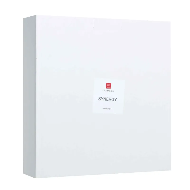 Тарелка суповая, 22х5 см, 970 мл, фарфор P, белая, Synergy, image-2