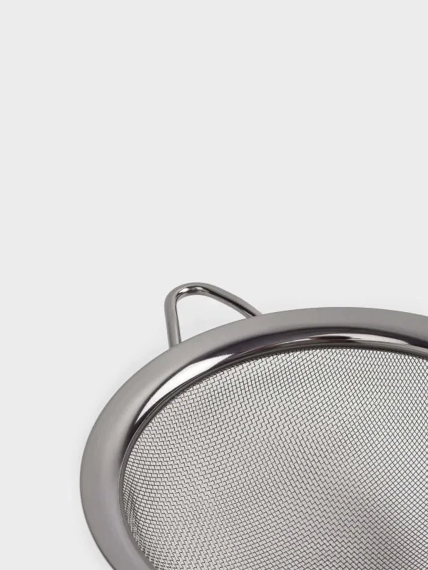 Сито, 14 см, с ручкой, сталь, темно-серое, Titanium, image-3
