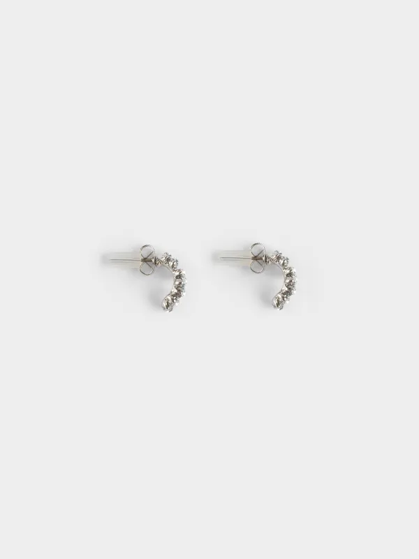 Серьги-пусеты, 2 шт, Кристаллы, Jewelry crystal, image-2