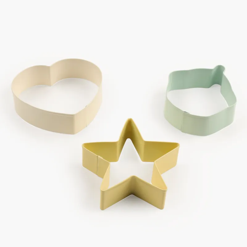 Набор для выпечки, 5 пр, скалка/венчик/формы, силикон/сталь/дерево, Фигуры, Bakery, image-3