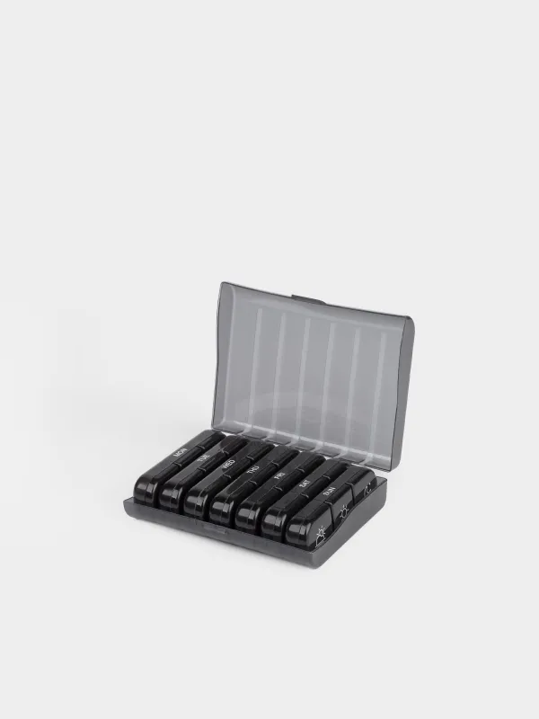 Органайзер для таблеток, 16х12 см, с чехлом, Compact, image-0
