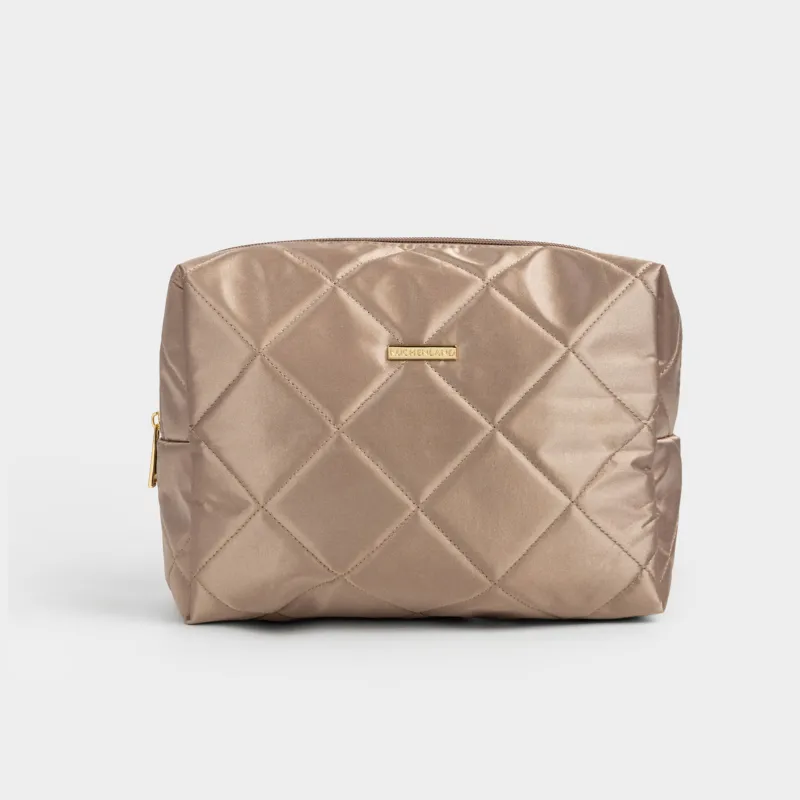Косметичка, сатин, Quilted silk