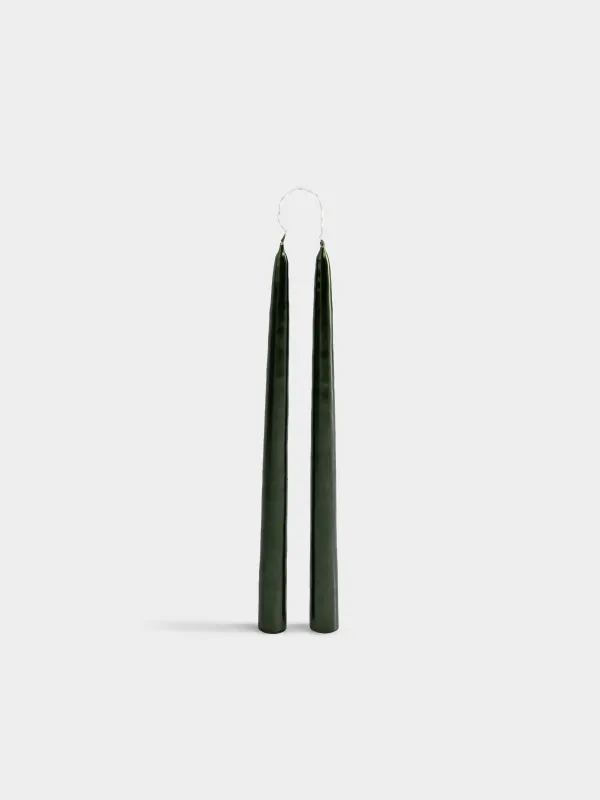 Свеча, 30 см, 2 шт, тонкая, с общим фитилем, Vivid candle, image-0