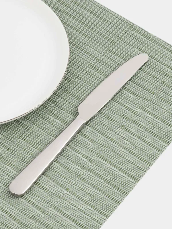 Салфетка под приборы, 30х45 см, ПВХ/полиэстер, прямоугольная, ментоловая, Solid, image-5