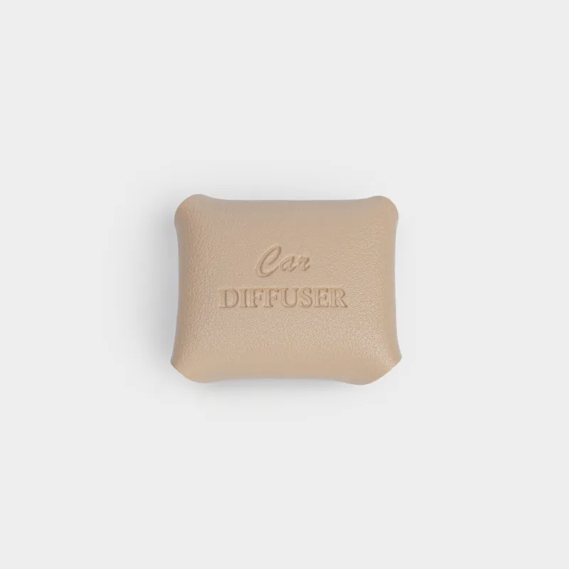 Набор ароматический для авто, на дефлектор, полиуретан/металл, бежевый, Bamboo forest drizzle&White Musk, Auto