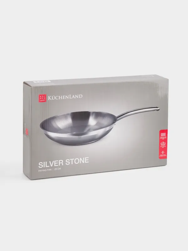 Сковорода, 28 см, сталь, Silver Stone, image-8