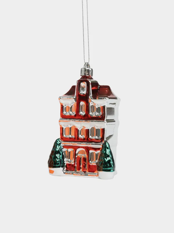 Игрушка елочная, 10 см, Коттедж, Figure christmas, image-2