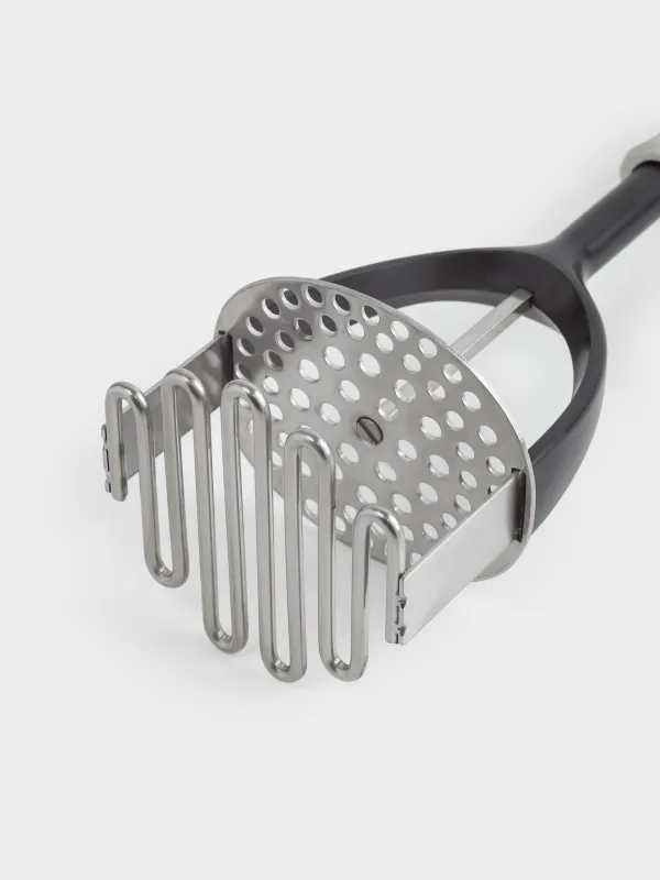 Пресс для пюре, 28 см, сталь/пластик, серый, Grinding, image-4