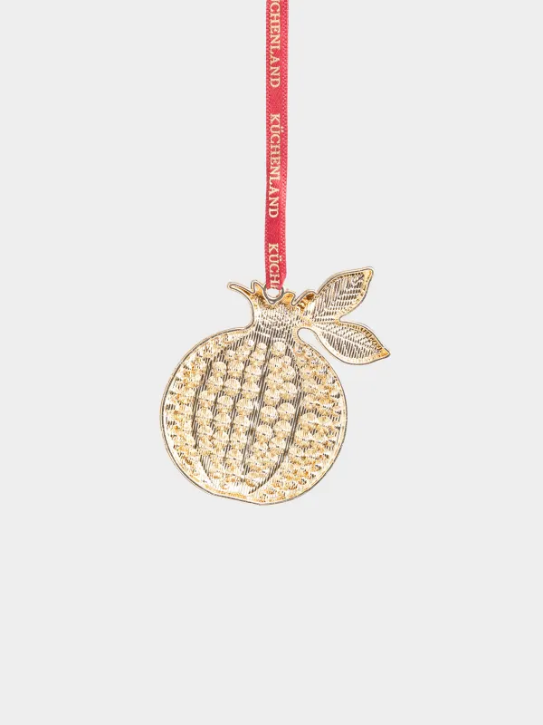 Игрушка елочная, 6 см, Гранат, Fruits, image-2