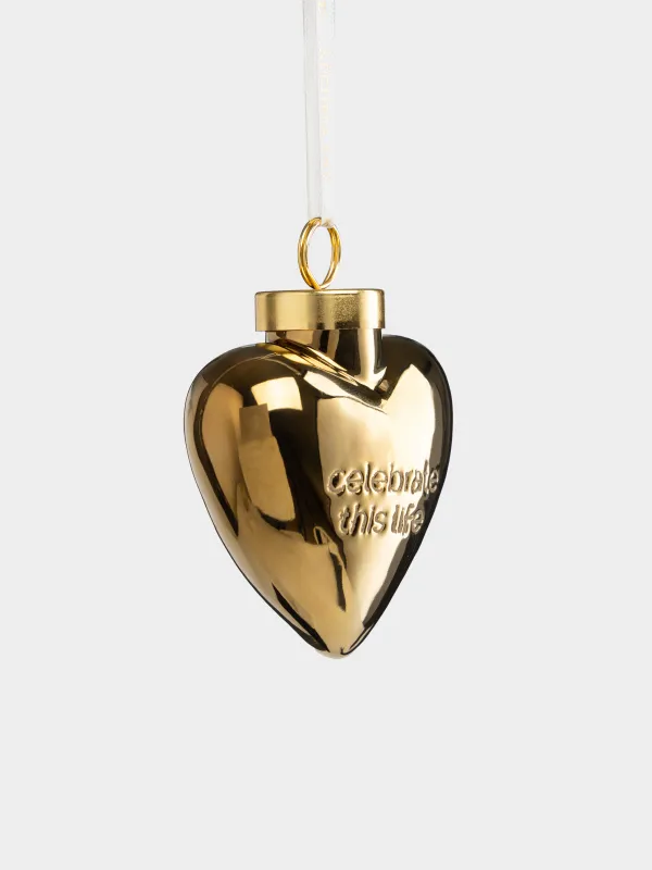 Игрушка елочная, 7 см, Сердце, Figure christmas, image-1