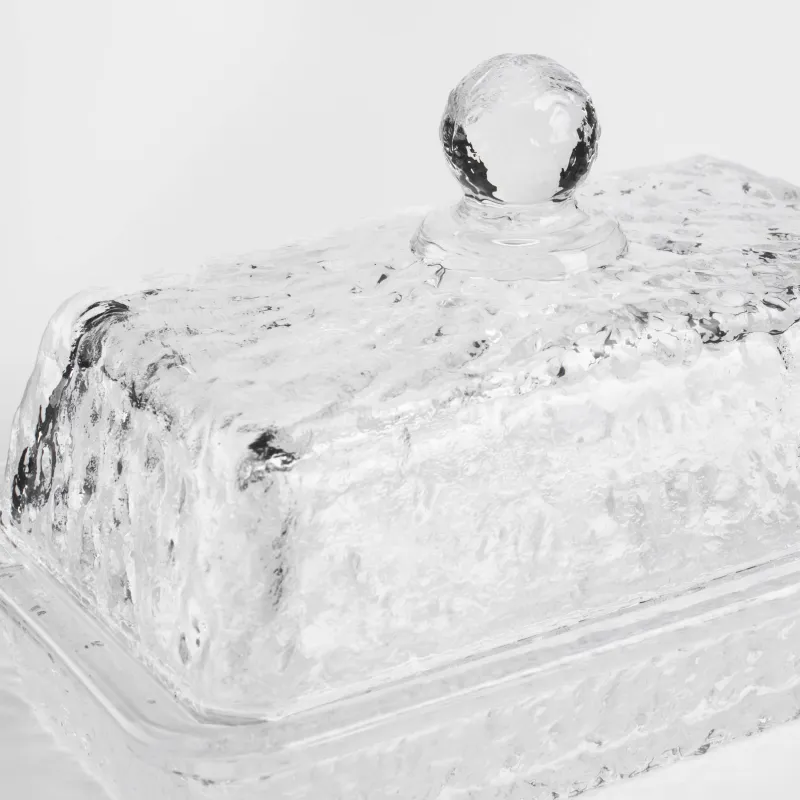 Масленка, 16 см, стекло, прямоугольная, Nautilus, image-4