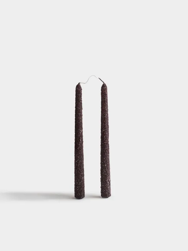 Свеча, 25 см, 2 шт, тонкая, с общим фитилем, Vivid candle, image-0