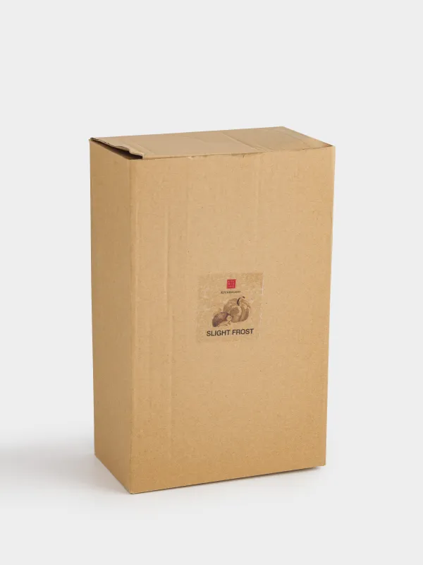 Конфетница, 24х15 см, 480 мл, керамика D, молочная, в крапинку, Еж на тыкве, Slight frost, image-6