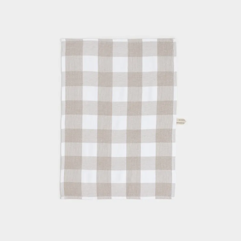 Полотенце кухонное, хлопок, Cage pattern