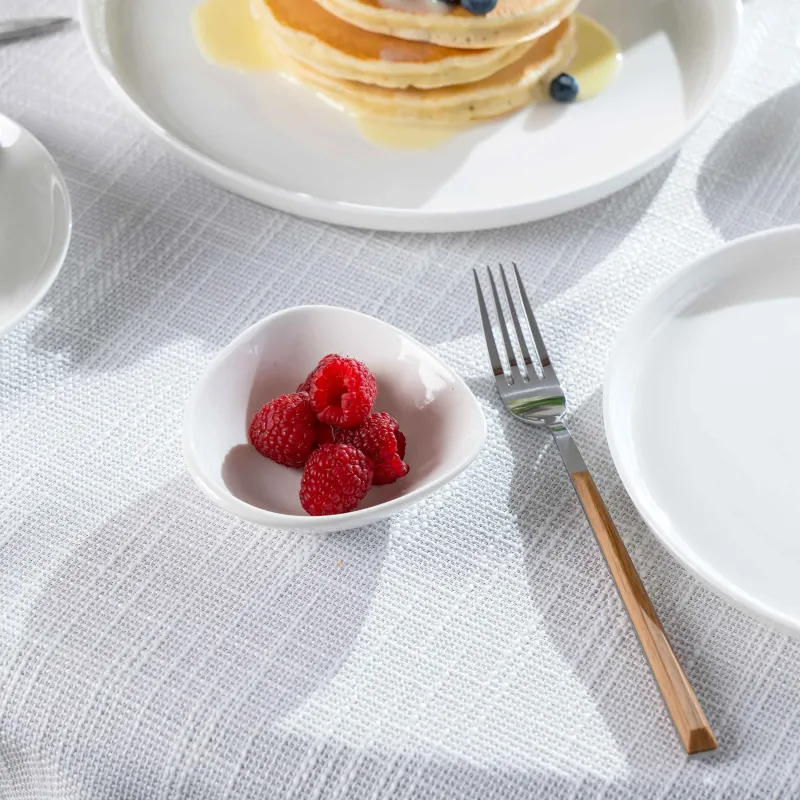 Вилка столовая, 2 шт, сталь/пластик, коричневая, Oslo, image-3