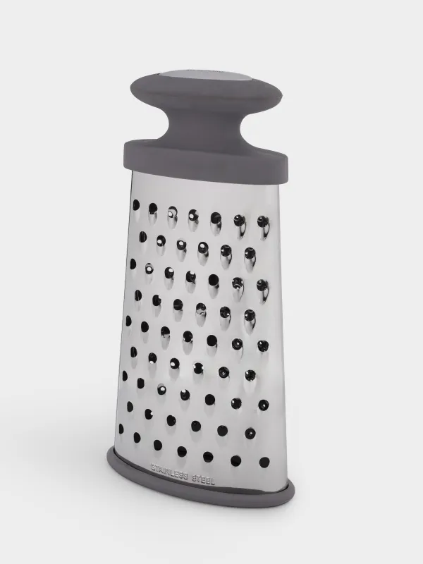 Терка, 23 см, двухгранная, сталь/пластик, серая, Thin, image-3