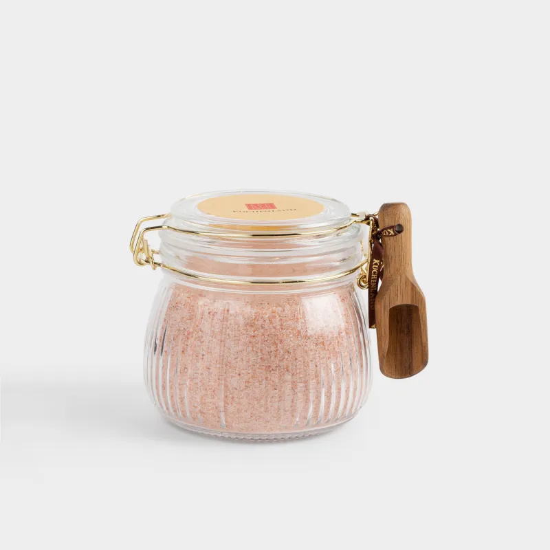 Емкость для специй, 12 см, с наполнением, Розовая соль, Seasoning