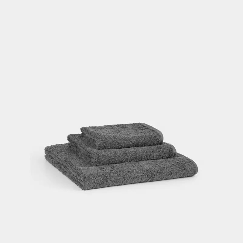 Комплект полотенец, 40х60/50х90/70х140 см, 3 шт, хлопок, графитовый, Natural cotton