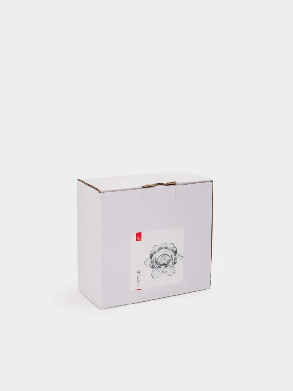 Подсвечник, 12x5 см, для чайной/тонкой свечи, Лотос, Lotus, image-4