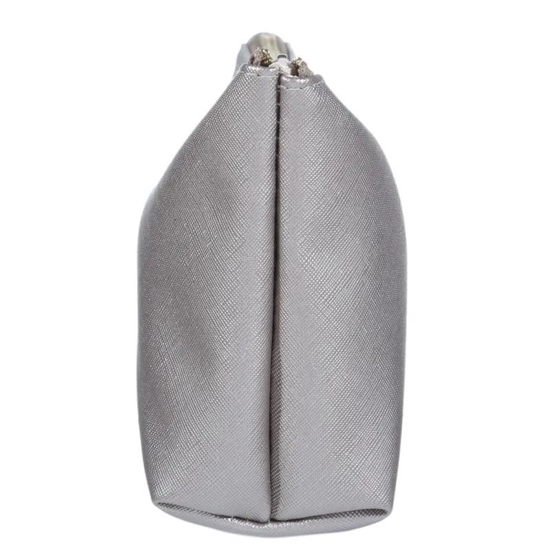 Косметичка, 26х13 см, ПВХ, золотистая, Beauty, image-1