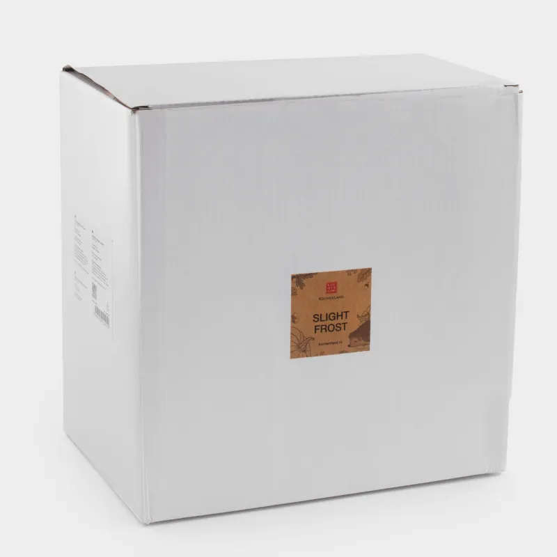 Ваза декоративная, 20х14 см, полирезин, бежевая, Ежики в тыкве, Slight frost, image-6