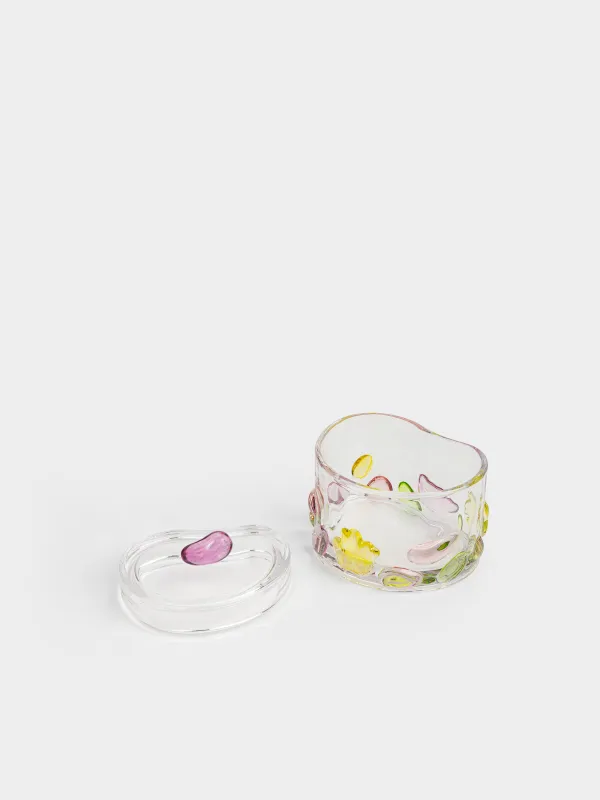 Емкость для хранения, 11х12 см, 300 мл, стекло, цветная, Clear color, image-2