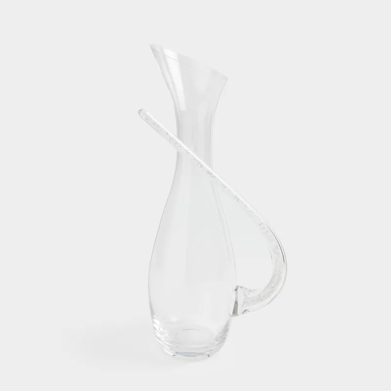 Декантер, 1 л, с ручкой, кристальное стекло/стразы, Charm L