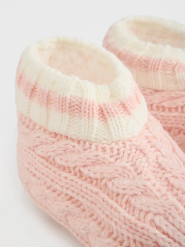 Носки детские, акрил/шерпа, Knitted soft, image-3