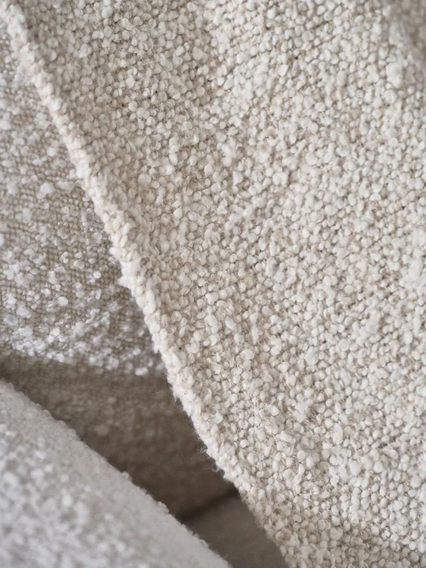 Плед, 130х170 см, с бахромой, полиэстер, песочно-молочный, Nordkap, image-3