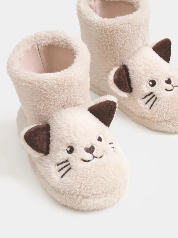 Тапочки детские, Funny cat, image-3