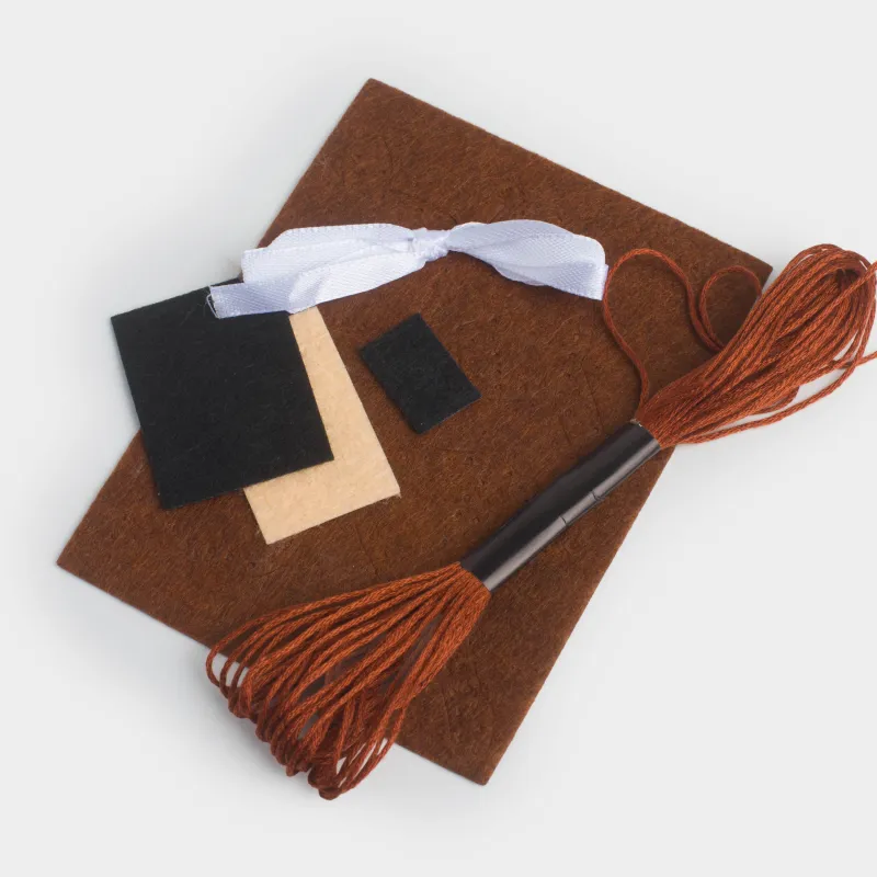 Набор для творчества, 18х9 см, рукоделие, подвеска, фетр/хлопок, Олень, Creativity, image-2