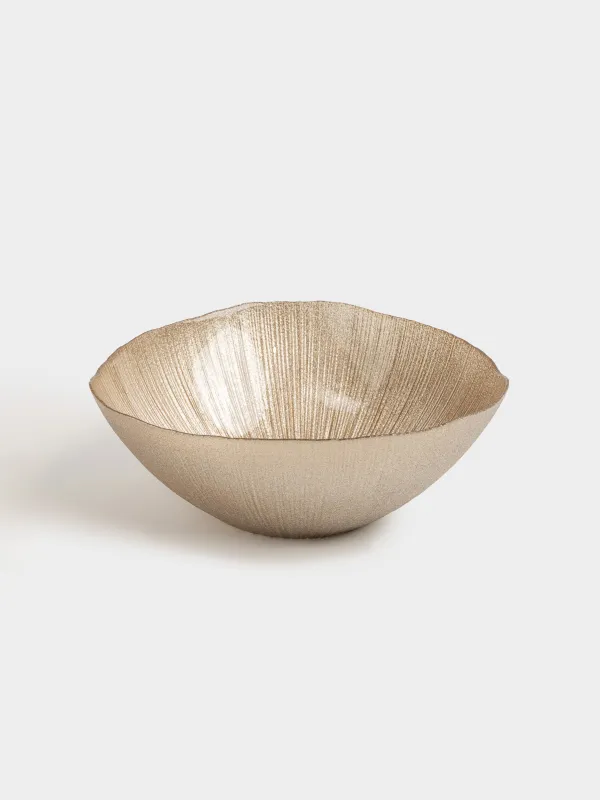 Салатник, 24х9 см, 1,7 л, стекло, шампань, Angle, image-1