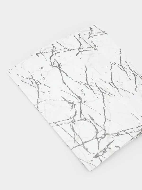 Салфетки бумажные, 33х33 см, 20 шт, прямоугольные, белые, Мрамор, Maniera, image-2