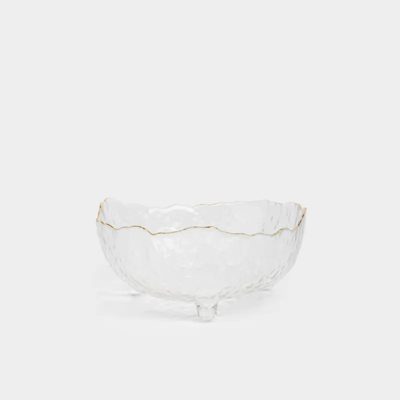 Салатник, на ножках, Nautilus gold