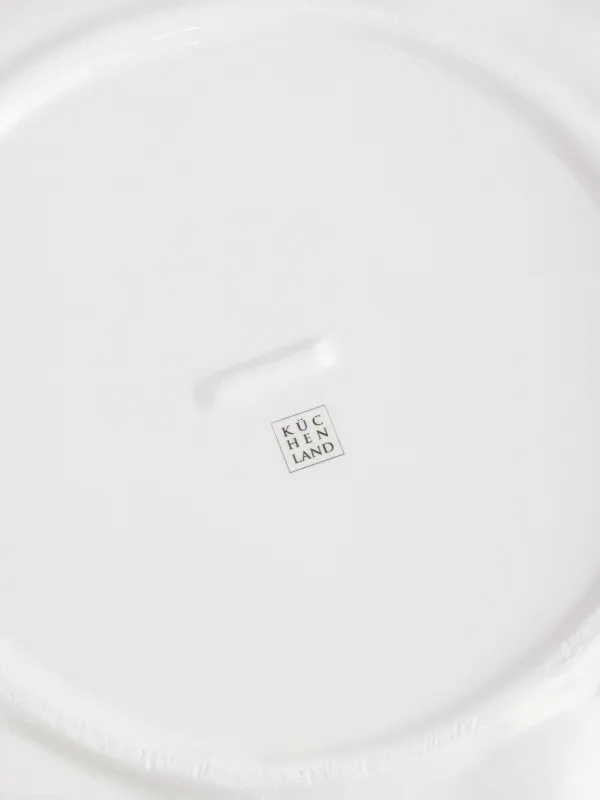 Блюдо, 25 см, Незабудка, Crumple flower, image-4